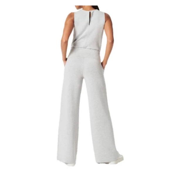 SPANX Gray Sleeveless Jumpsuit - Picture 2 of 6